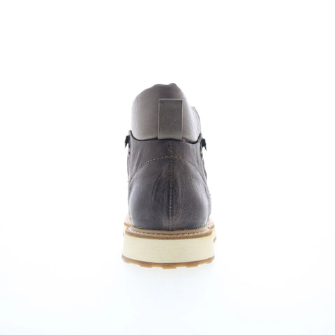 A.S. 98 Cannon U88201-101-6133 Mens Gray Leather Lace Up Chukkas Boots
