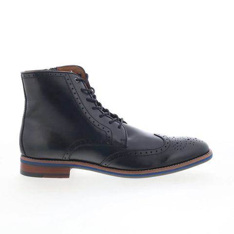 Johnston & Murphy Canton Mens Black Oxfords & Lace Ups Wingtip & Brogue Shoes