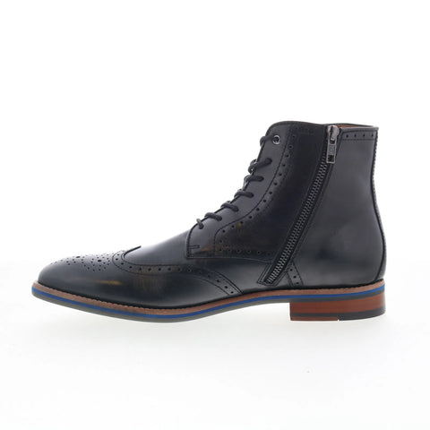 Johnston & Murphy Canton Mens Black Oxfords & Lace Ups Wingtip & Brogue Shoes
