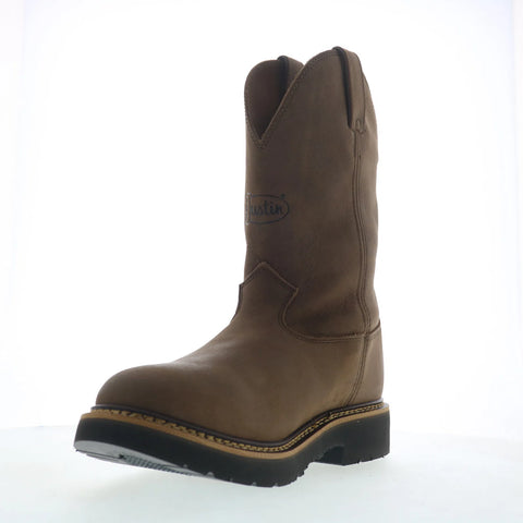 Justin Boots Carbide 11" OW4440 Mens Brown Leather Work & Safety Boots
