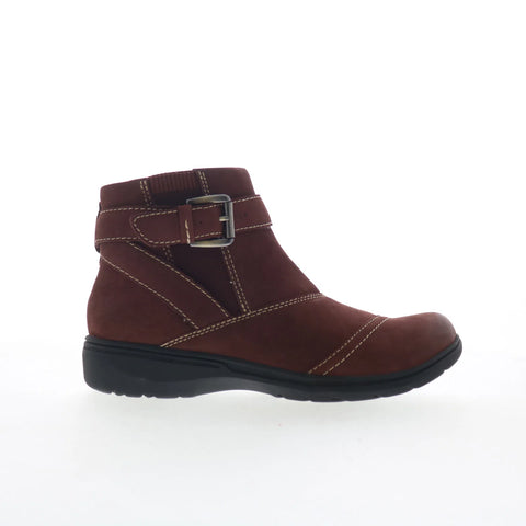 Clarks Carleigh Dalia 26175038 Womens Red Narrow Ankle & Booties Boots