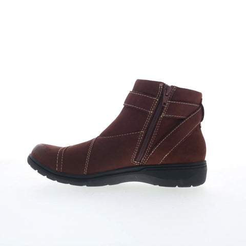 Clarks Carleigh Dalia 26175038 Womens Red Narrow Ankle & Booties Boots