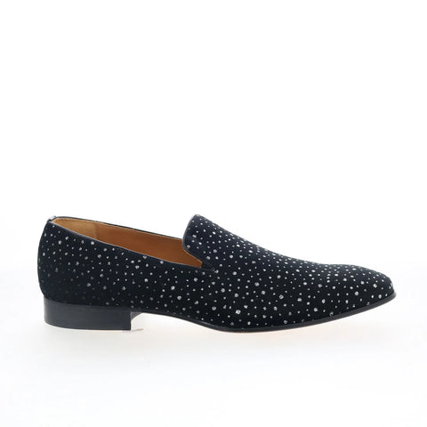 Mezlan Carlo 20959 Mens Black Synthetic Loafers & Slip Ons Casual Shoes