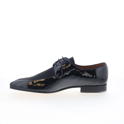 Mezlan Carlo 21015 Mens Black Patent Leather Oxfords & Lace Ups Casual Shoes