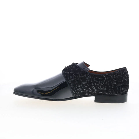 Mezlan Carlo 21016 Mens Black Patent Leather Oxfords & Lace Ups Casual Shoes