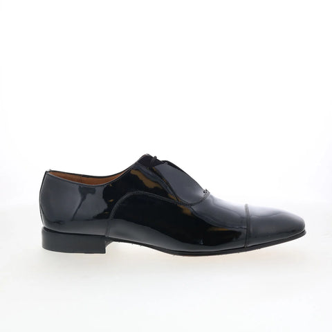 Mezlan Carlo 21105 Mens Black Patent Leather Loafers & Slip Ons Casual Shoes