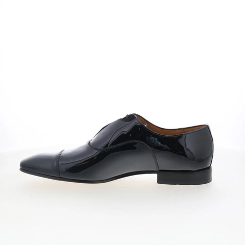 Mezlan Carlo 21105 Mens Black Patent Leather Loafers & Slip Ons Casual Shoes