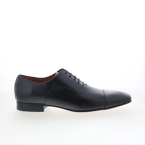 Mezlan Carlo 21225 Mens Black Leather Lace Up Oxfords & Lace Ups Casual Shoes