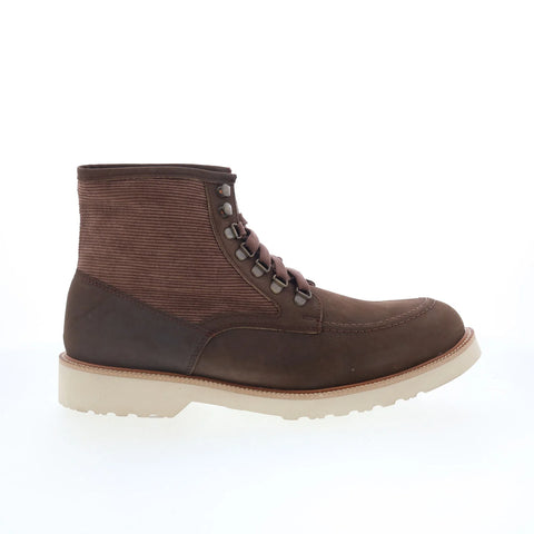 Dingo Carlsbad DI-223 Mens Brown Nubuck Lace Up Casual Dress Boots