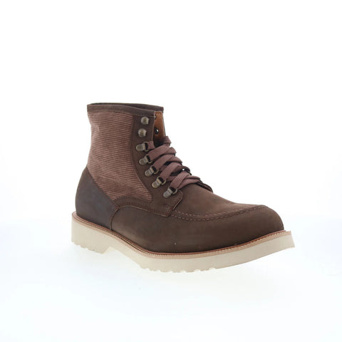 Dingo Carlsbad DI-223 Mens Brown Nubuck Lace Up Casual Dress Boots
