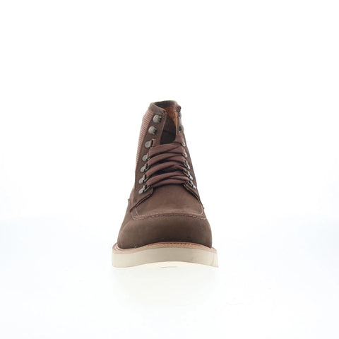 Dingo Carlsbad DI-223 Mens Brown Nubuck Lace Up Casual Dress Boots