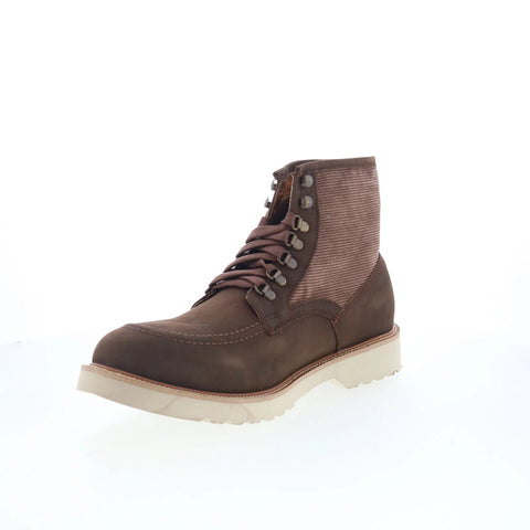 Dingo Carlsbad DI-223 Mens Brown Nubuck Lace Up Casual Dress Boots