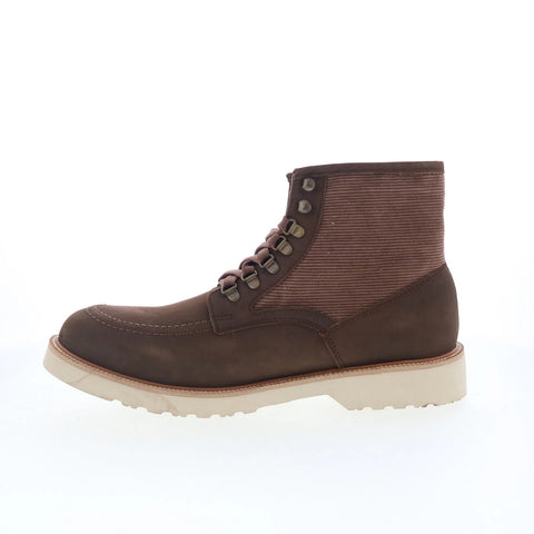 Dingo Carlsbad DI-223 Mens Brown Nubuck Lace Up Casual Dress Boots