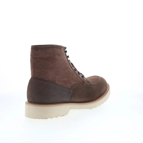 Dingo Carlsbad DI-223 Mens Brown Nubuck Lace Up Casual Dress Boots