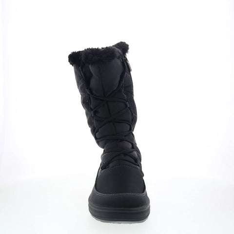 Pajar Carly 44839 Mens Black Canvas Lace Up Casual Dress Boots