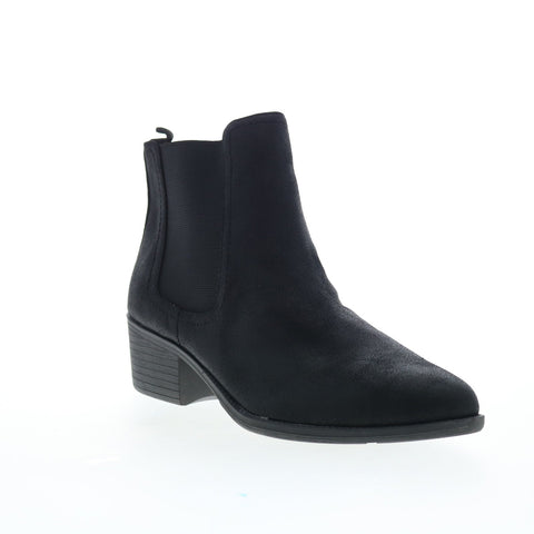 Volatile Carriage PV303 Womens Black Synthetic Zipper Ankle & Booties Boots