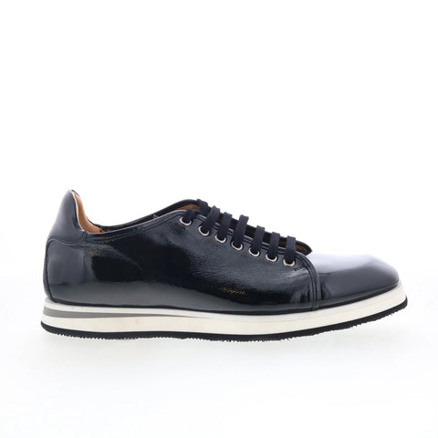 Mezlan Cartuja Shine 21153 Mens Black Patent Leather Lifestyle Sneakers Shoes