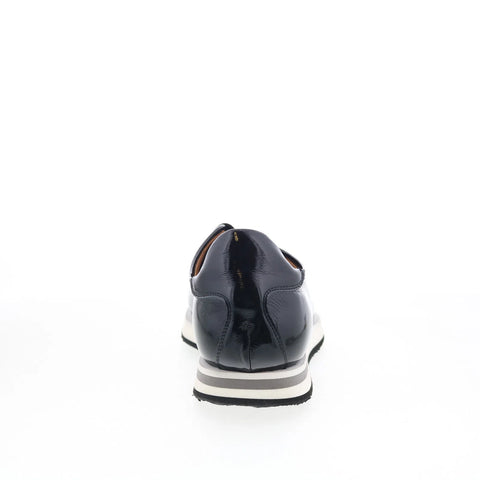 Mezlan Cartuja Shine 21153 Mens Black Patent Leather Lifestyle Sneakers Shoes