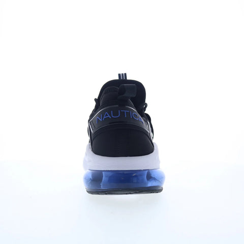 Nautica Case CG3951 Mens Black Synthetic Lace Up Lifestyle Sneakers Shoes