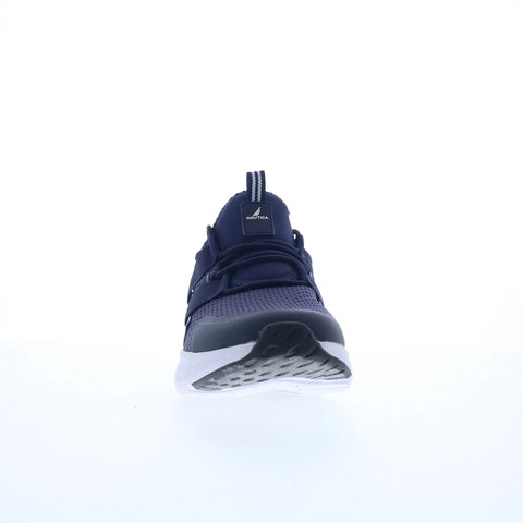 Nautica Case CG3952 Mens Blue Mesh Lace Up Lifestyle Sneakers Shoes