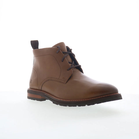 Rockport Caspe RMCASPE Mens Brown Wide Leather Lace Up Chukkas Boots