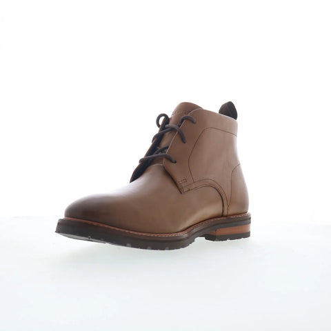 Rockport Caspe RMCASPE Mens Brown Wide Leather Lace Up Chukkas Boots