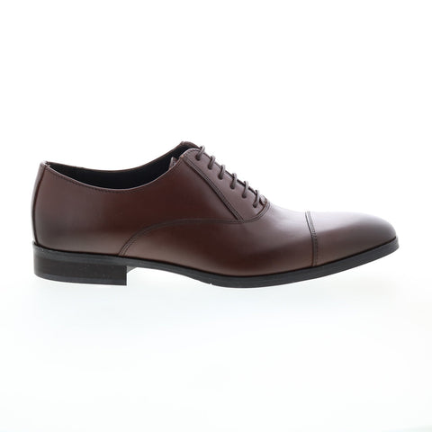 Bruno Magli Caymen CAYMEN5 Mens Brown Oxfords & Lace Ups Cap Toe Shoes