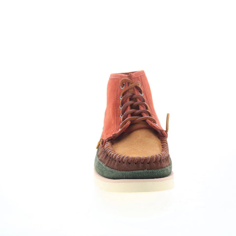 Sebago Cayuga Mid 7001HH0-A8D Mens Brown Suede Lace Up Chukkas Boots