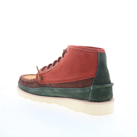 Sebago Cayuga Mid 7001HH0-A8D Mens Brown Suede Lace Up Chukkas Boots