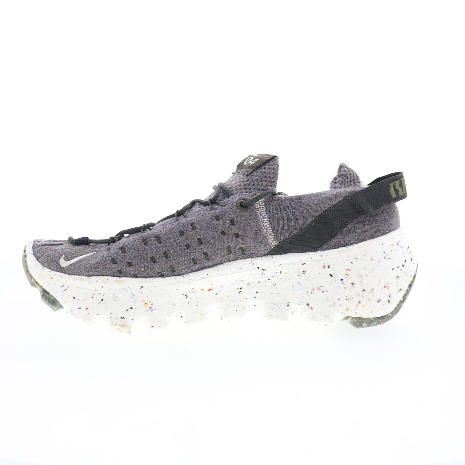 Nike Space Hippie 04 CD3476-300 Womens Gray Canvas Lifestyle 
