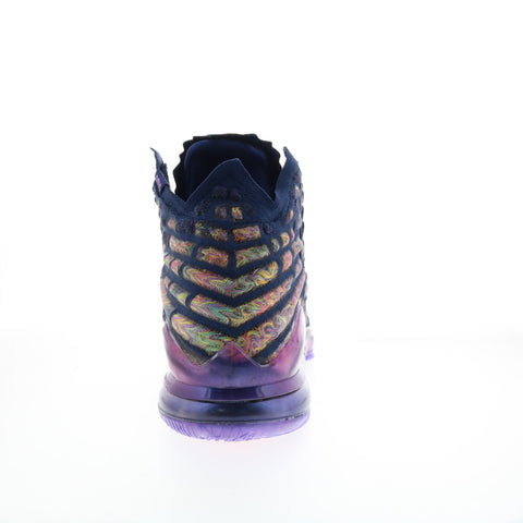 Nike Lebron XVII AS CD5050-400 Mens Blue Canvas Athletic Basketball Shoes