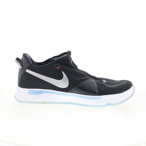 Nike PG 4 CD5079-001 Mens Black Mesh Athletic Basketball Shoes
