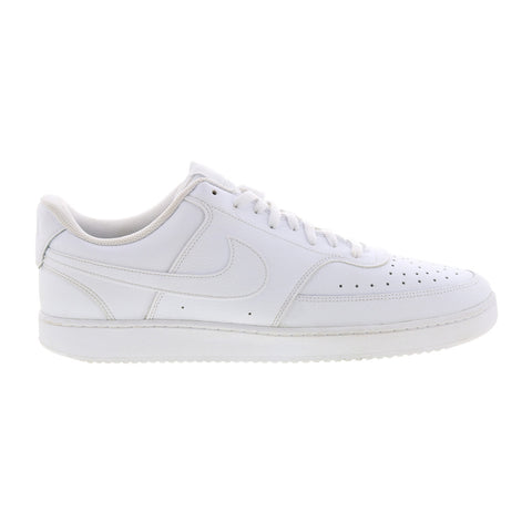 Nike Court Vision Low CD5463-100 Mens White Leather Lifestyle Sneakers Shoes