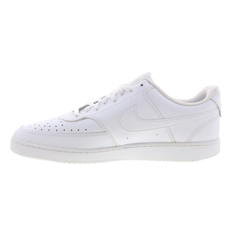 Nike Court Vision Low CD5463-100 Mens White Leather Lifestyle Sneakers Shoes
