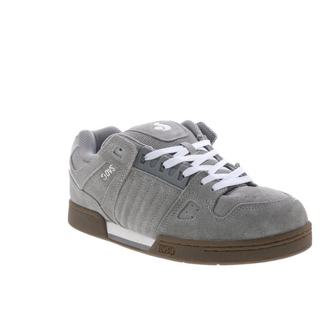 DVS Celsius DV01309018 Mens Gray Suede Skate Inspired Sneakers Shoes