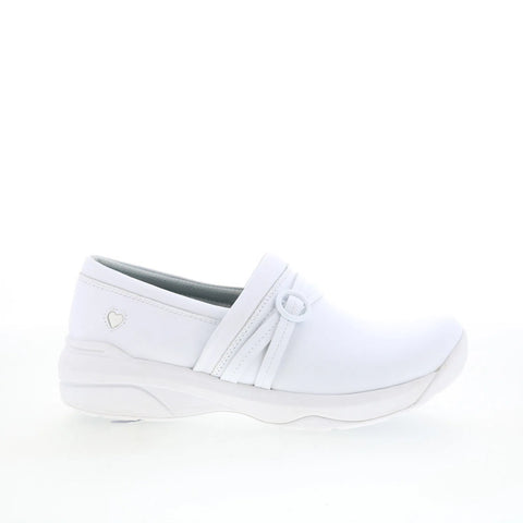 Nurse Mates Ceri 2001004 Womens White Loafers & Slip Ons Casual Shoes