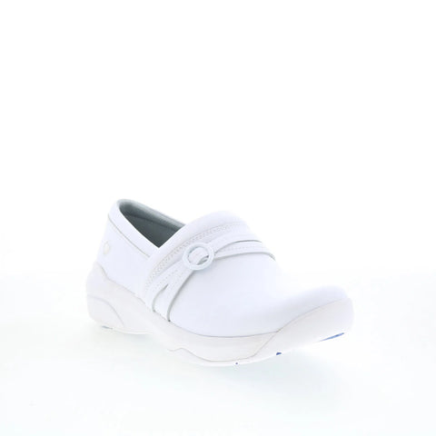 Nurse Mates Ceri 2001004 Womens White Loafers & Slip Ons Casual Shoes