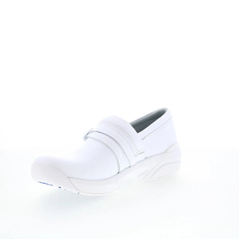 Nurse Mates Ceri 2001004 Womens White Loafers & Slip Ons Casual Shoes