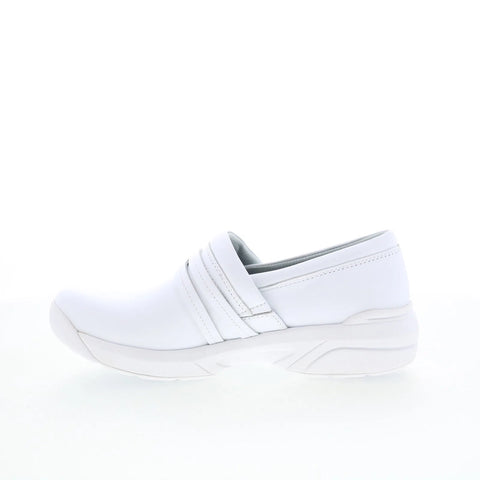 Nurse Mates Ceri 2001004 Womens White Loafers & Slip Ons Casual Shoes