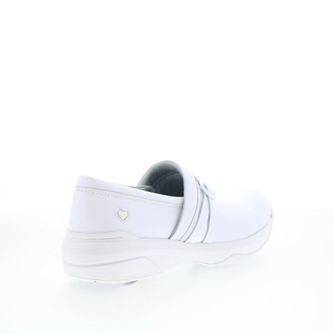 Nurse Mates Ceri 2001004 Womens White Loafers & Slip Ons Casual Shoes