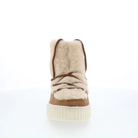 Pajar Ceria 78312 Womens Brown Suede Zipper Ankle & Booties Boots