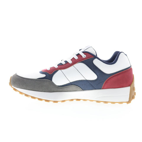 Nautica Ayden CG6441 Mens White Synthetic Lace Up Lifestyle Sneakers Shoes