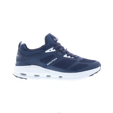 Nautica Gobi CG6702 Mens Blue Mesh Lace Up Lifestyle Sneakers Shoes