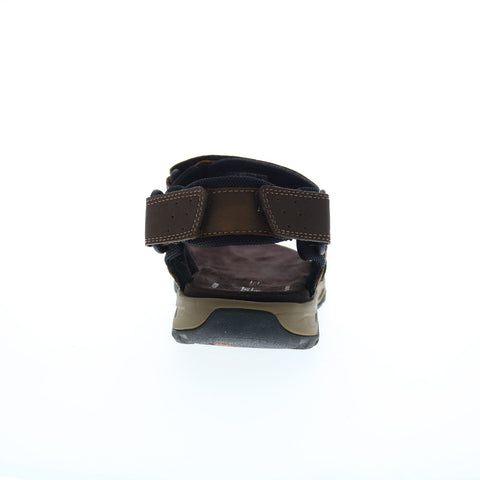 Rockport Trail Technique Adjustable Sandal Mens Brown Sport Sandals Shoes