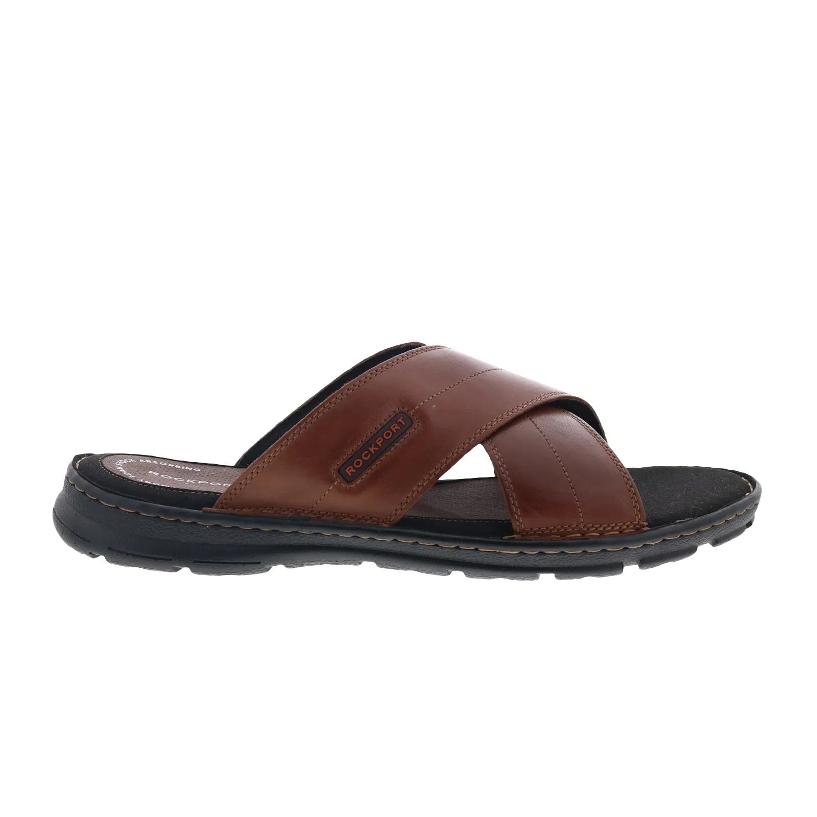 Rockport Brown Leather Sandals Amazon.com | Rockport Men main image 3