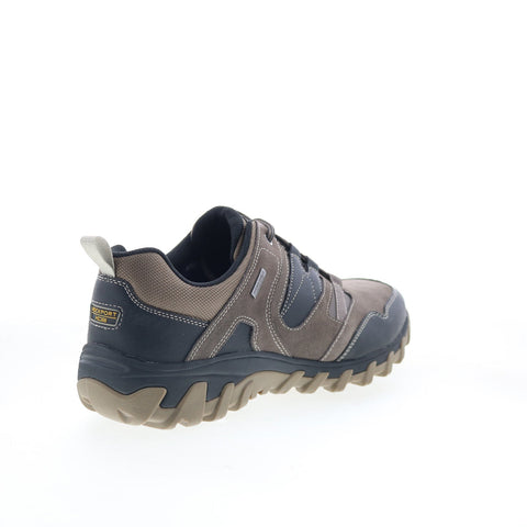 Rockport Cold Springs Plus Low Tie WP Mens Brown Athletic Hiking Shoes