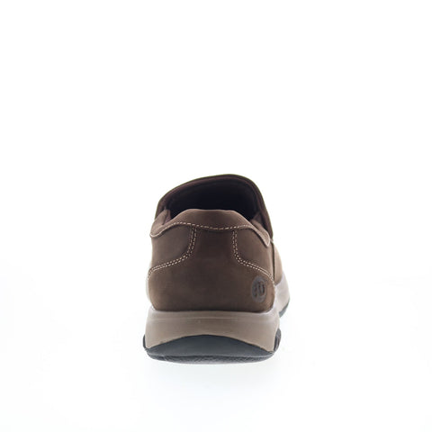Dunham Battery Park Mens Brown Extra Extra Wide 6E Loafers Casual Shoes