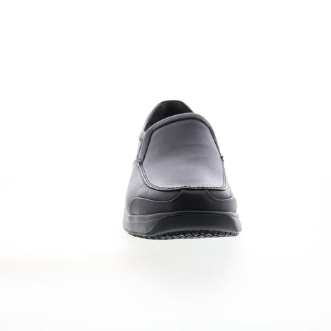Dunham Battery Park Service CH4762 Mens Black Wide Loafers Casual Shoes