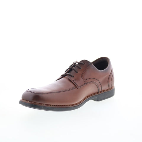 Rockport Slayter Apron Toe CH5291 Mens Brown Wide Oxfords Casual Shoes