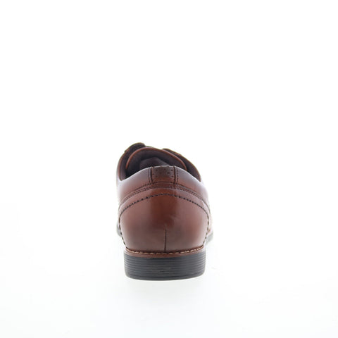 Rockport Slayter Apron Toe CH5291 Mens Brown Wide Oxfords Casual Shoes